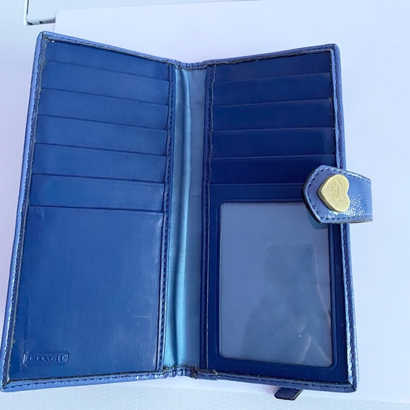 Coach heart colorful wallet - Picture 6 of 8